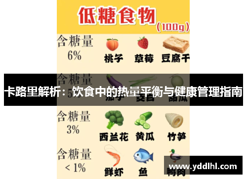 卡路里解析：饮食中的热量平衡与健康管理指南